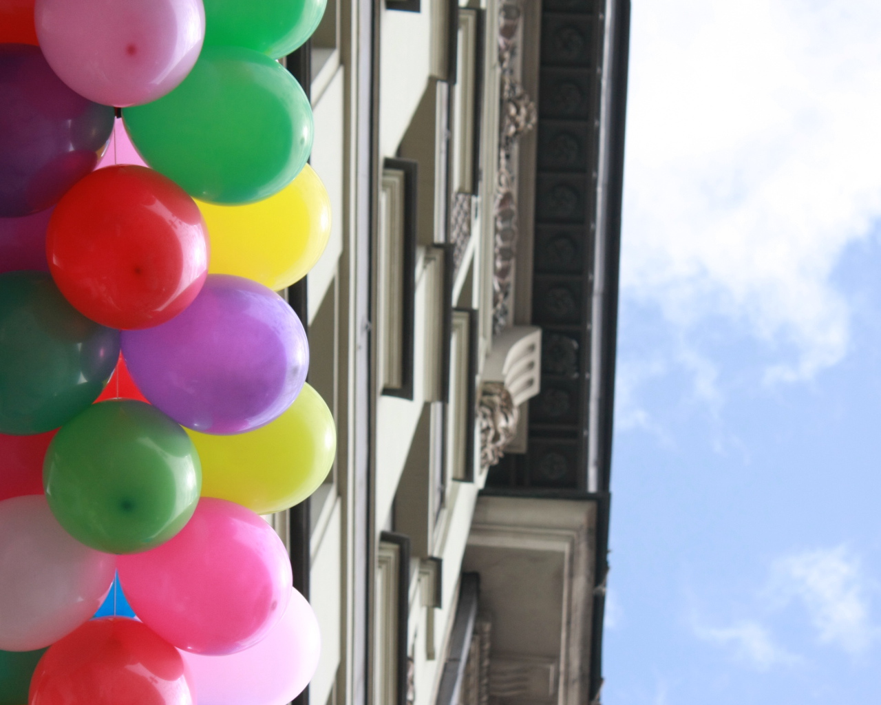 Гирлянда из воздушных шаров