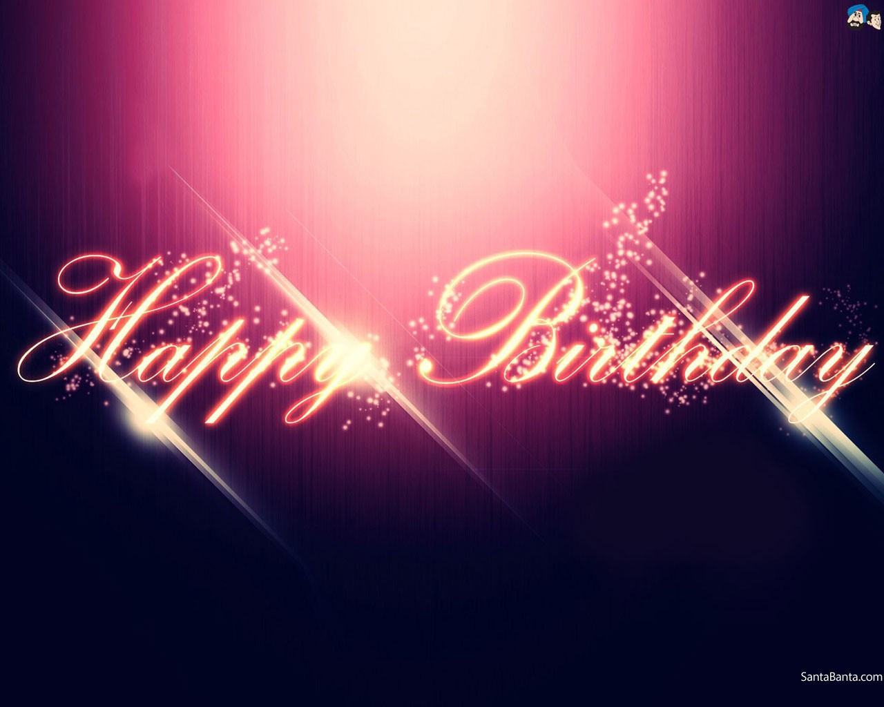 Счастья в День рождения