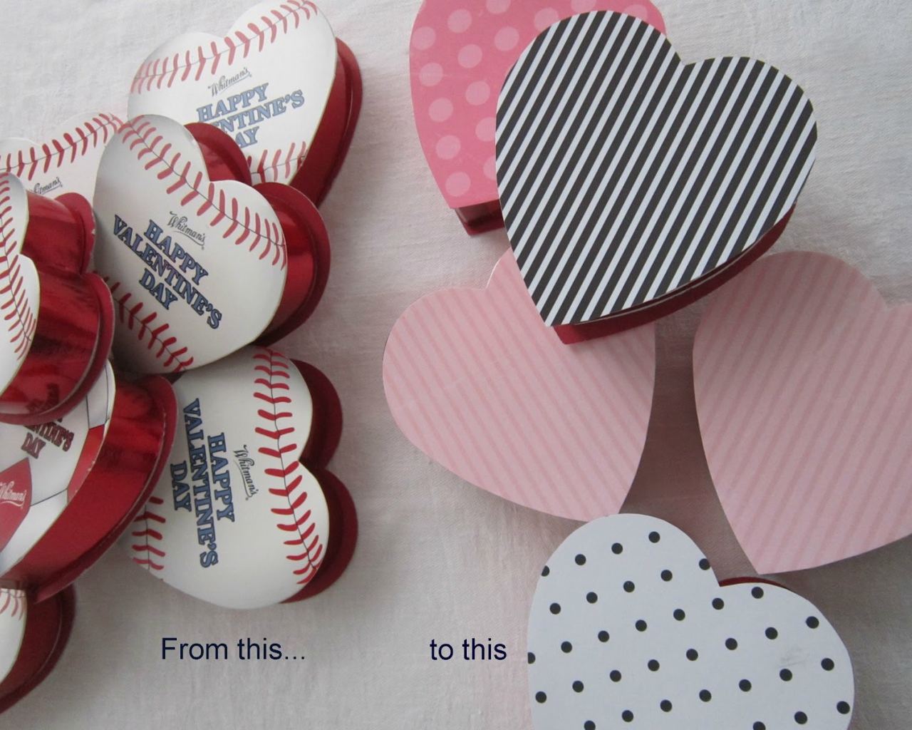 Сердце коробочки на день рождения