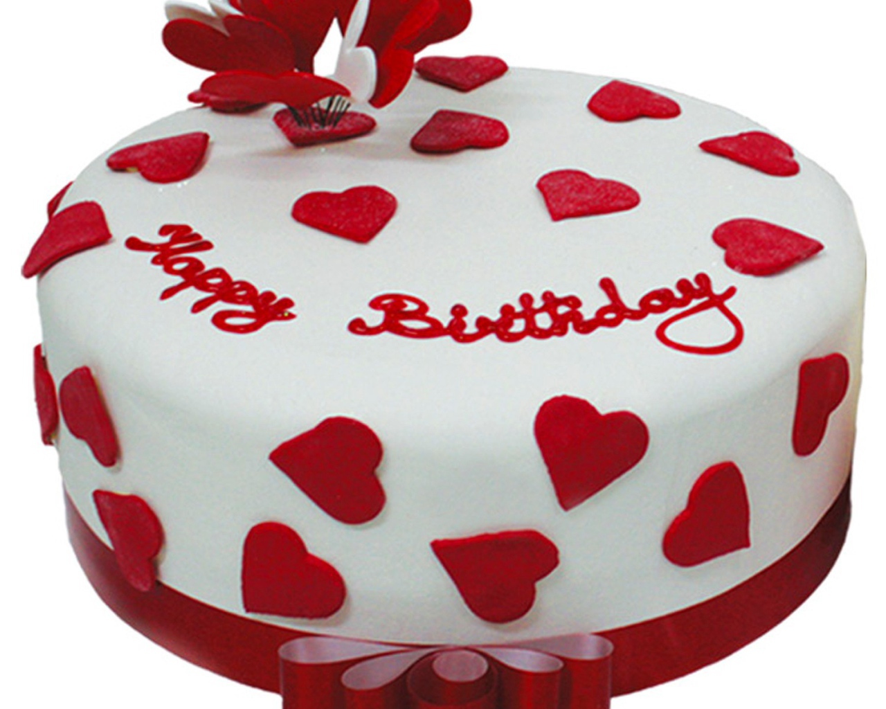 Сердце торт ко дню рождения