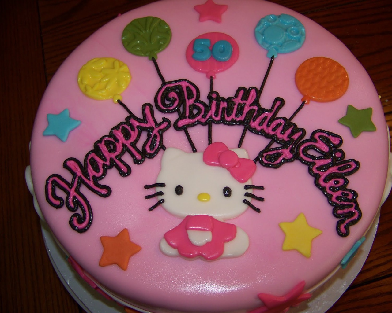 Китти торт на день рождения