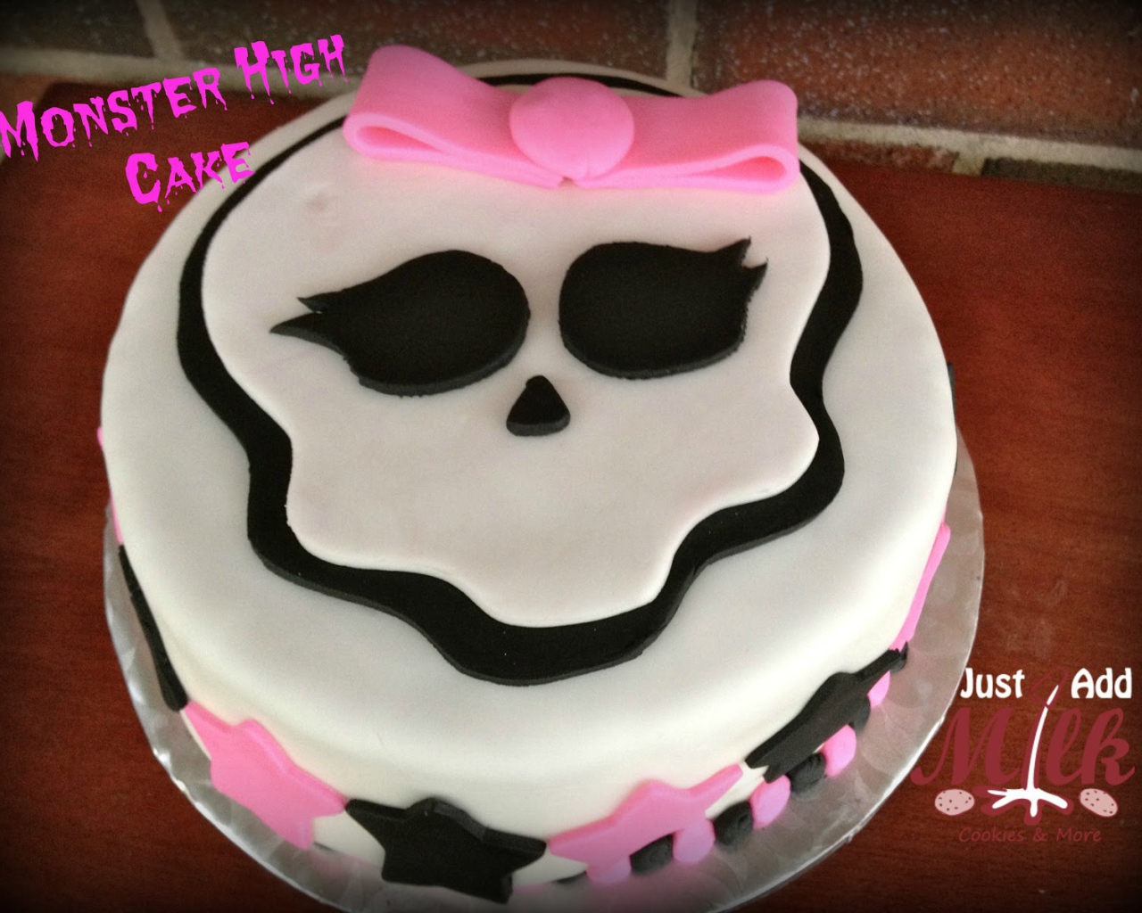 Монстр торт на день рождения