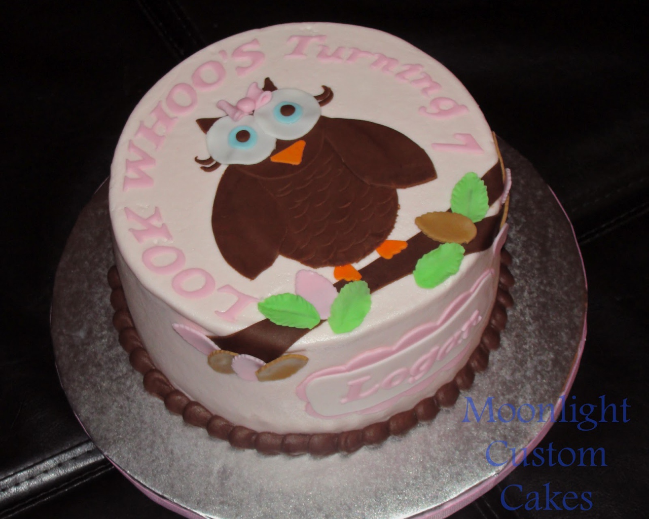  Сова торт на день рождения