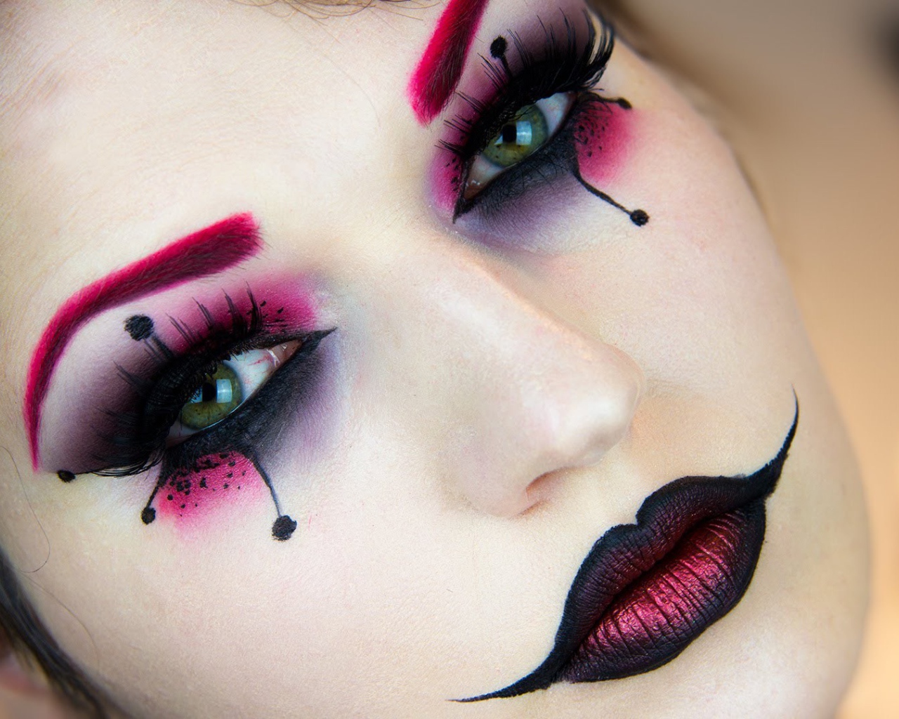 Красивый макияж на Хэллоуин