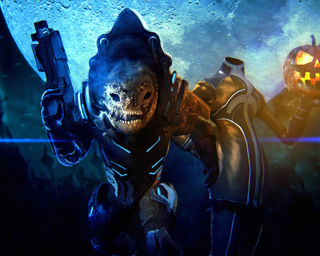 Хэллоуин нападения инопланетян