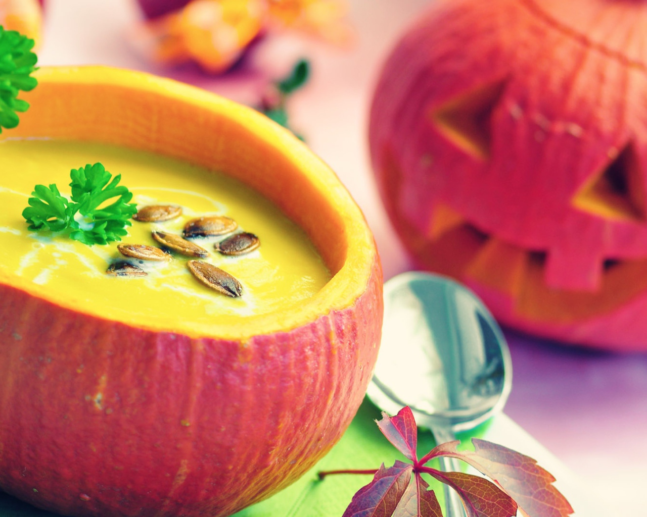 Хэллоуин суп