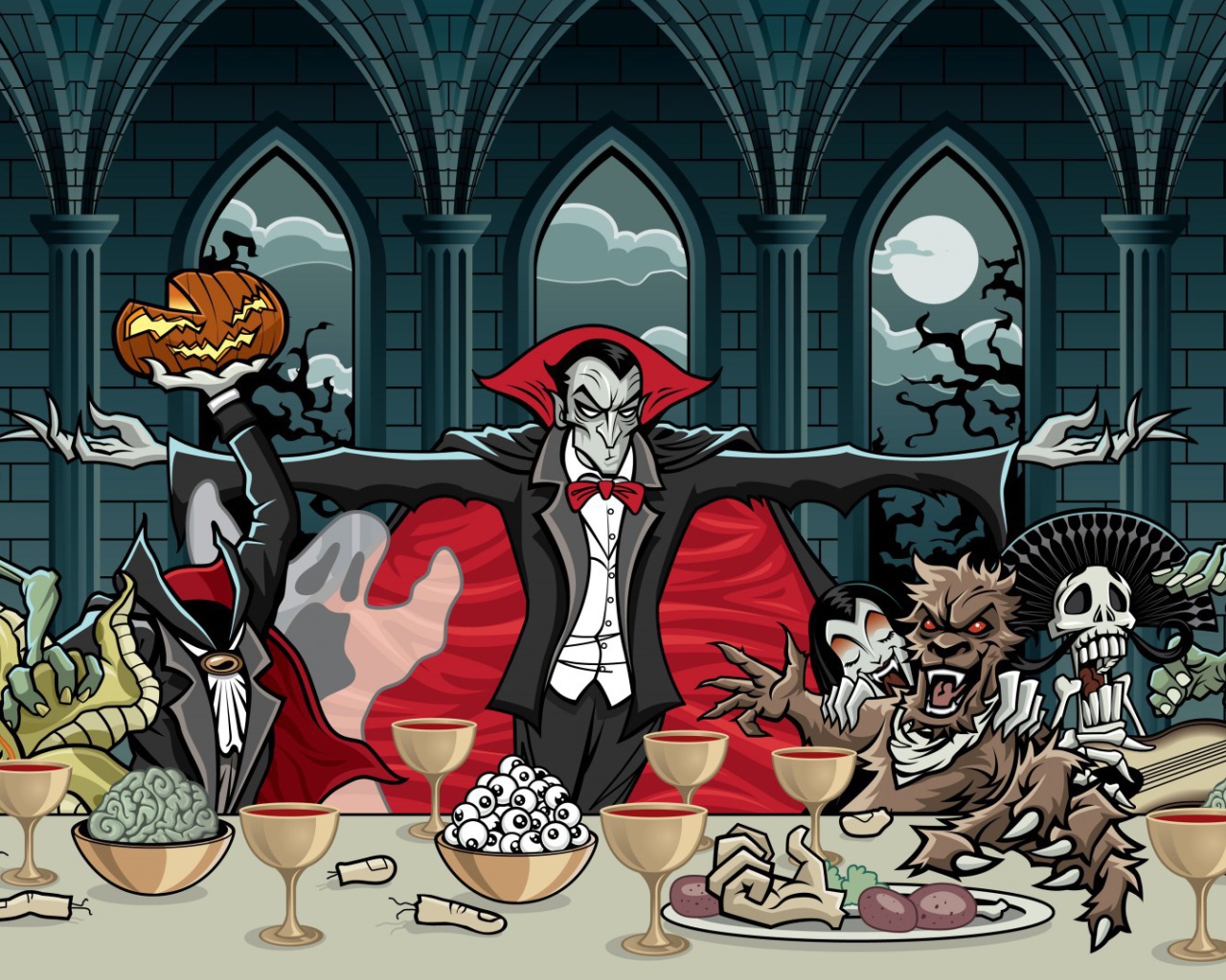Хэллоуин Праздник Дракулы