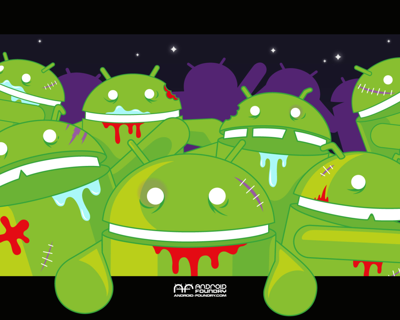 Хэллоуин нежить андроид