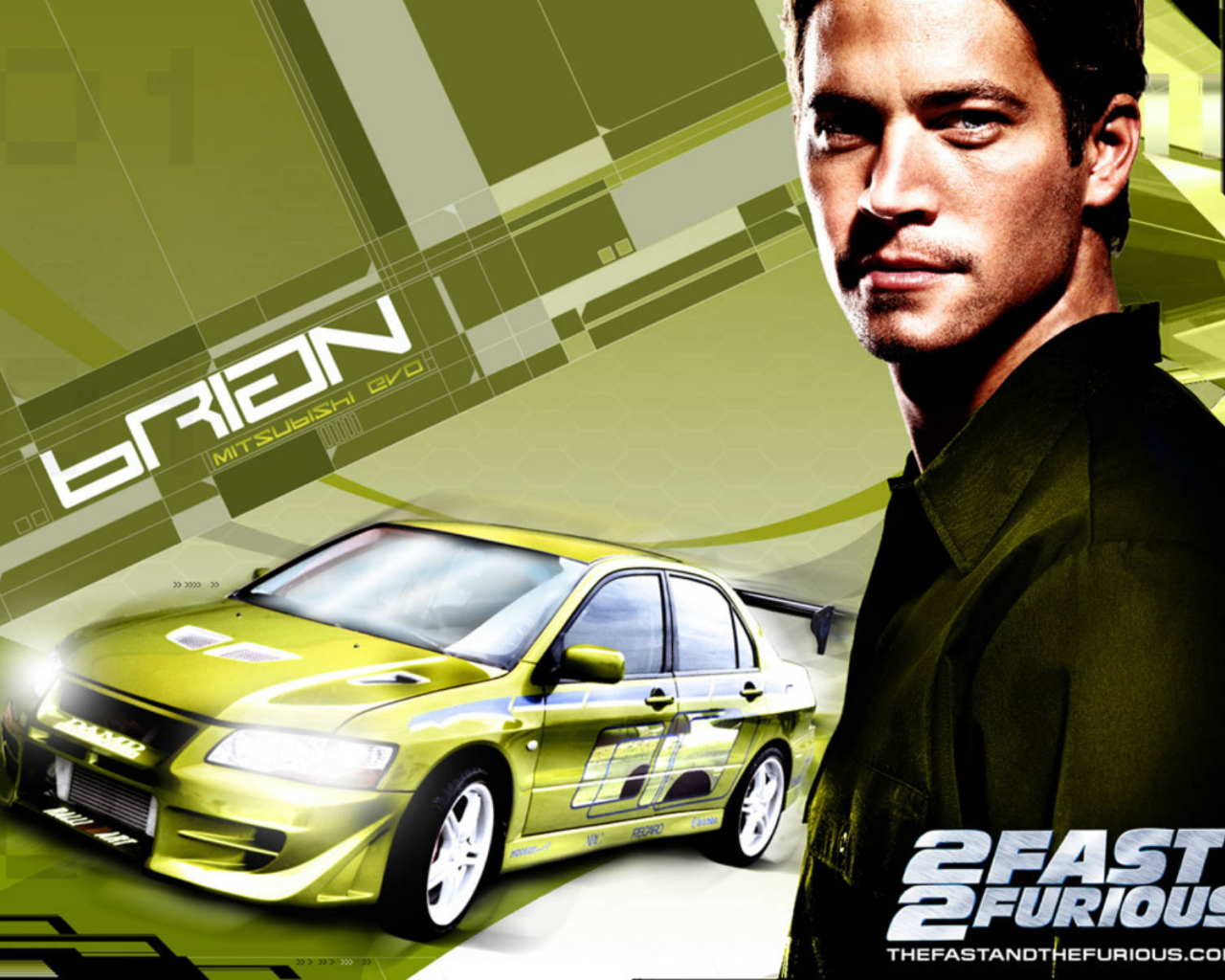 2 Fast 2 Furious Пол Уокер