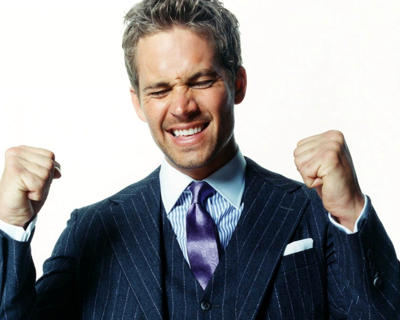 Пол Уокер очень счастлив