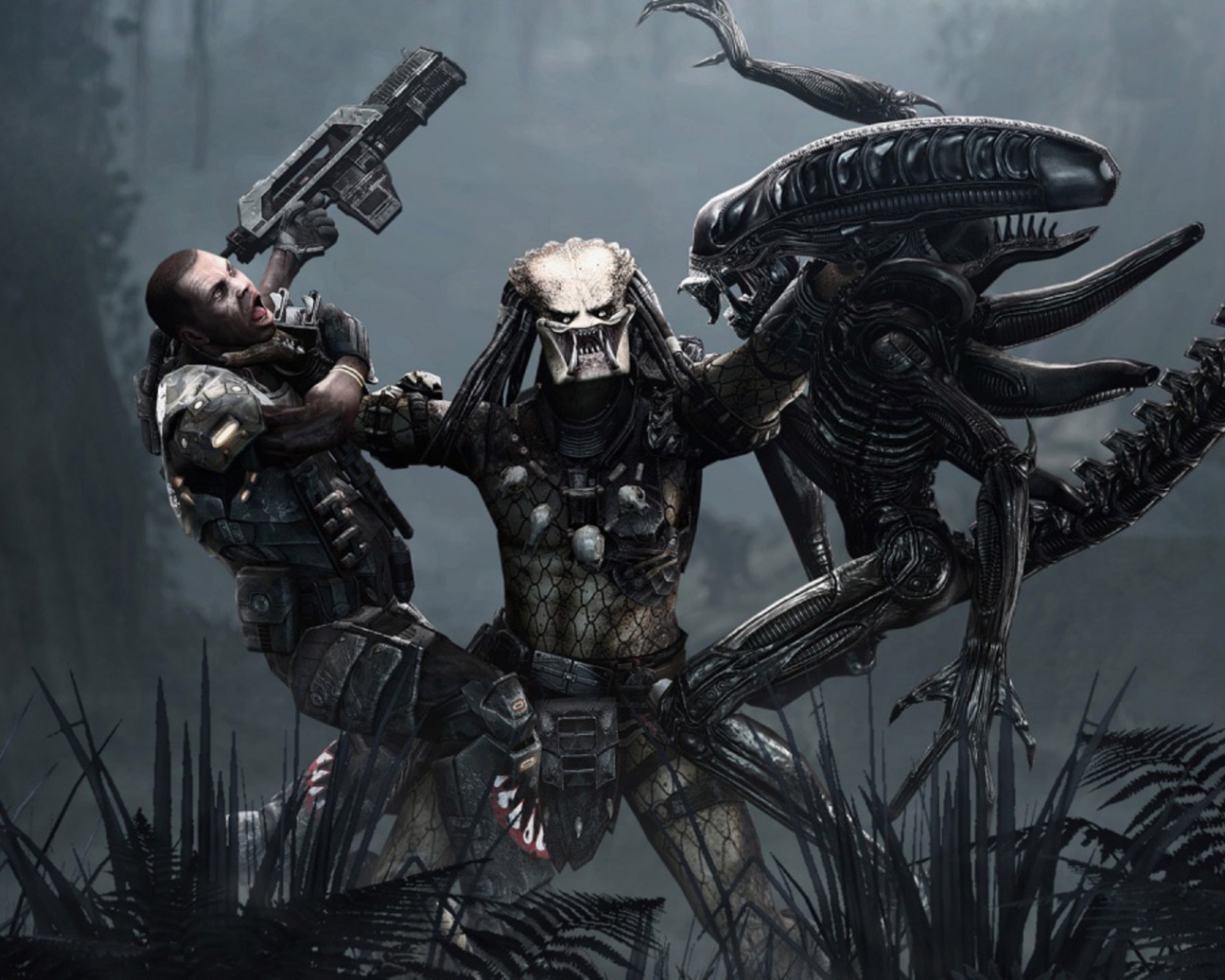 Фильм Чужой против Хищника