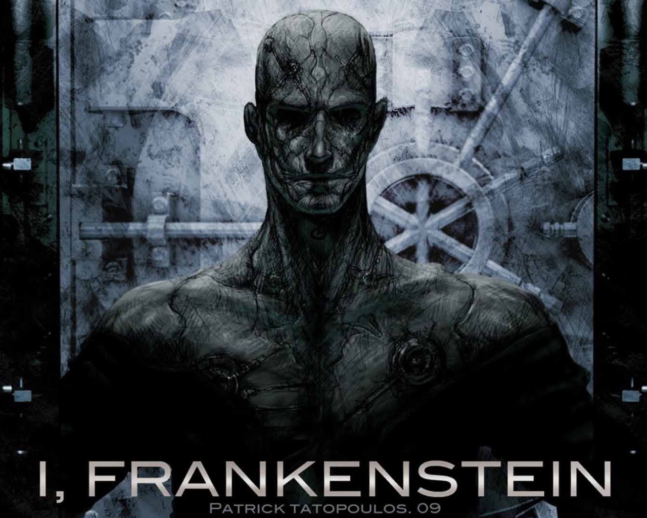 Я, Франкенштейн плакат