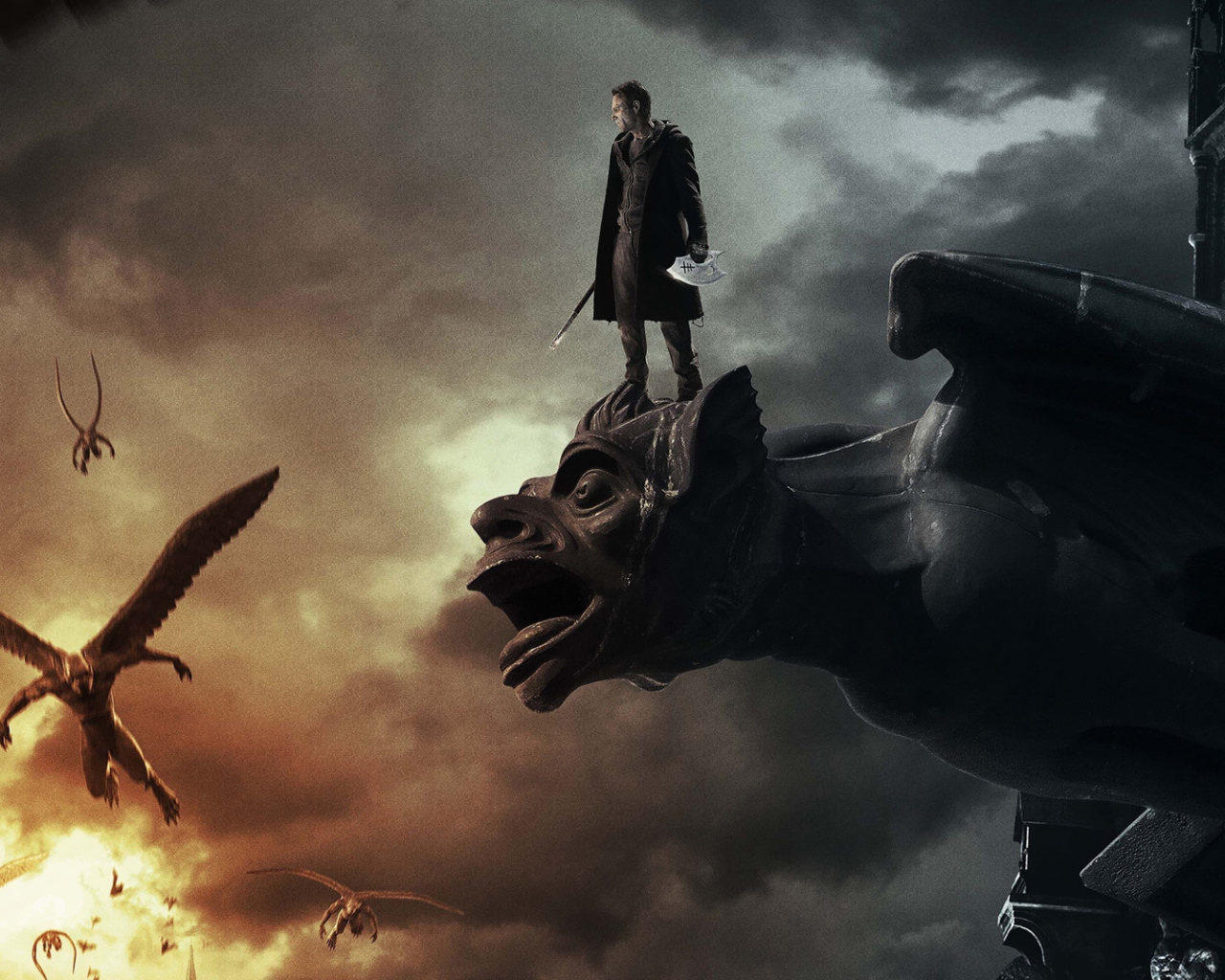 Я, Франкенштейн на крыше