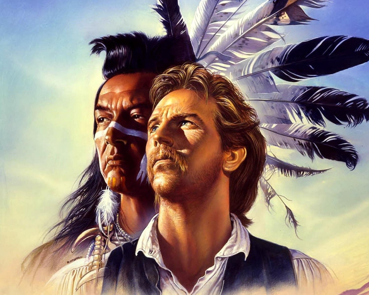 Кевин Костнер в кино Волки