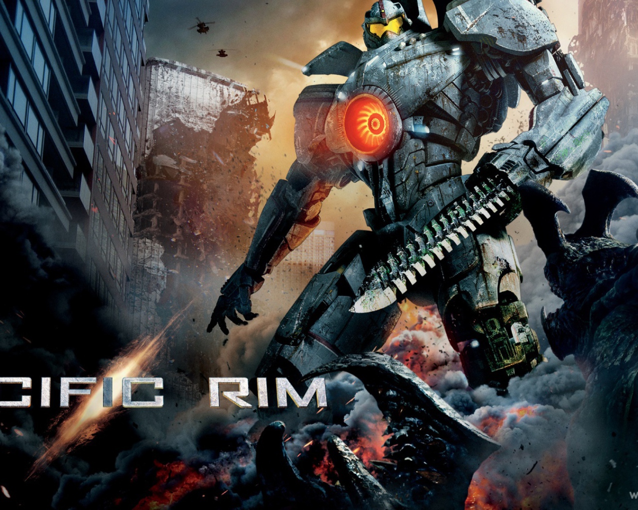 Тихоокеанский рубеж Огромный робот