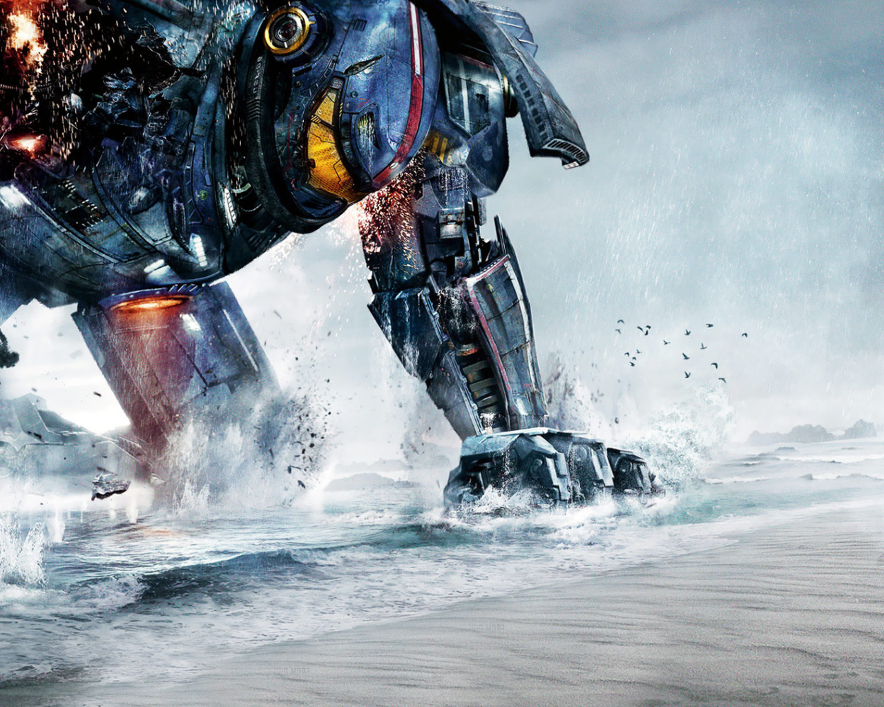 Тихоокеанский рубеж ранены робот