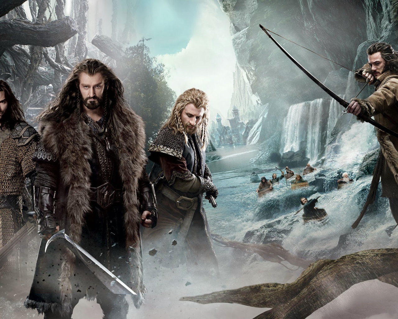 Хоббит: Пустошь Смауга гномы