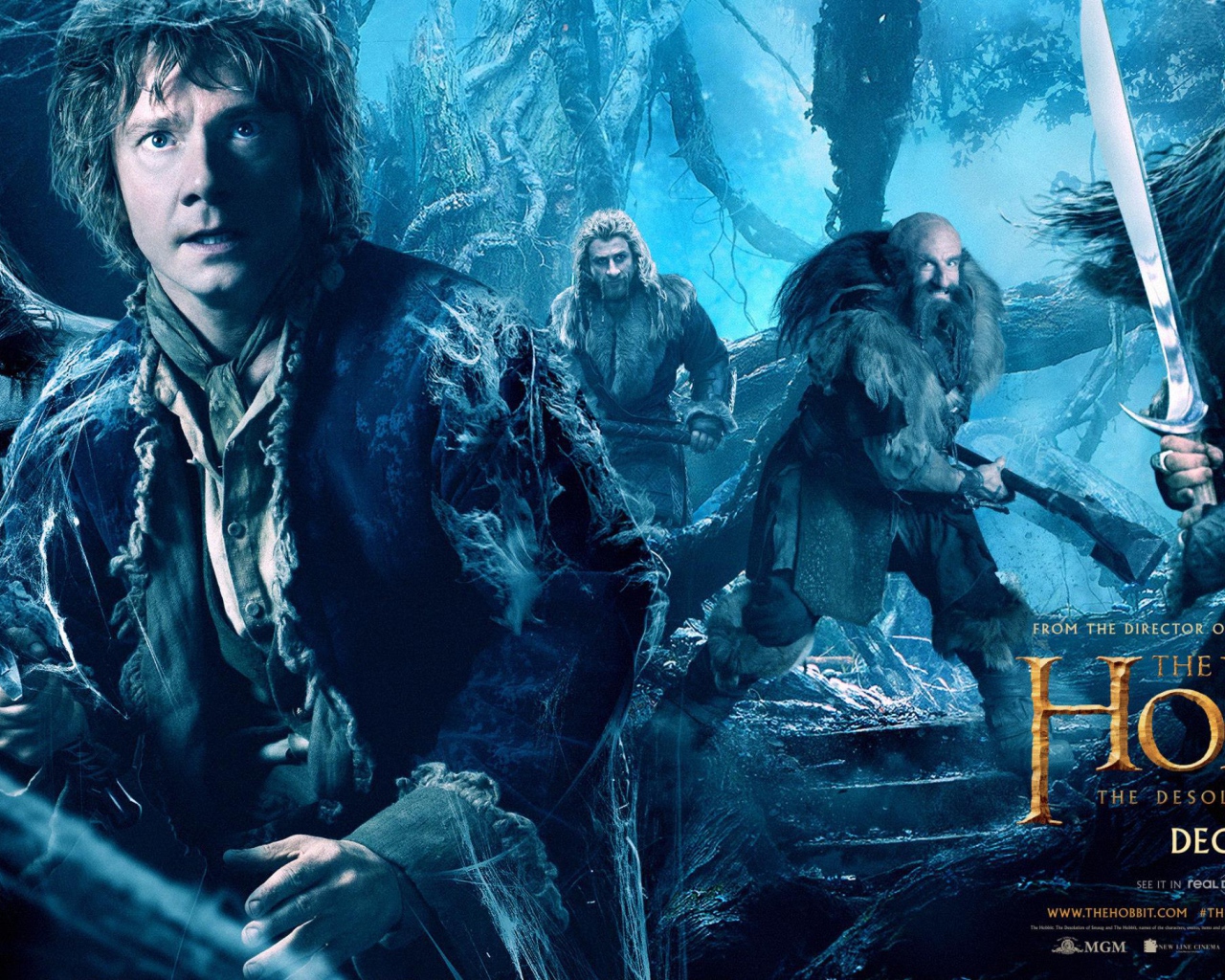 Хоббит: Пустошь Смауга постер