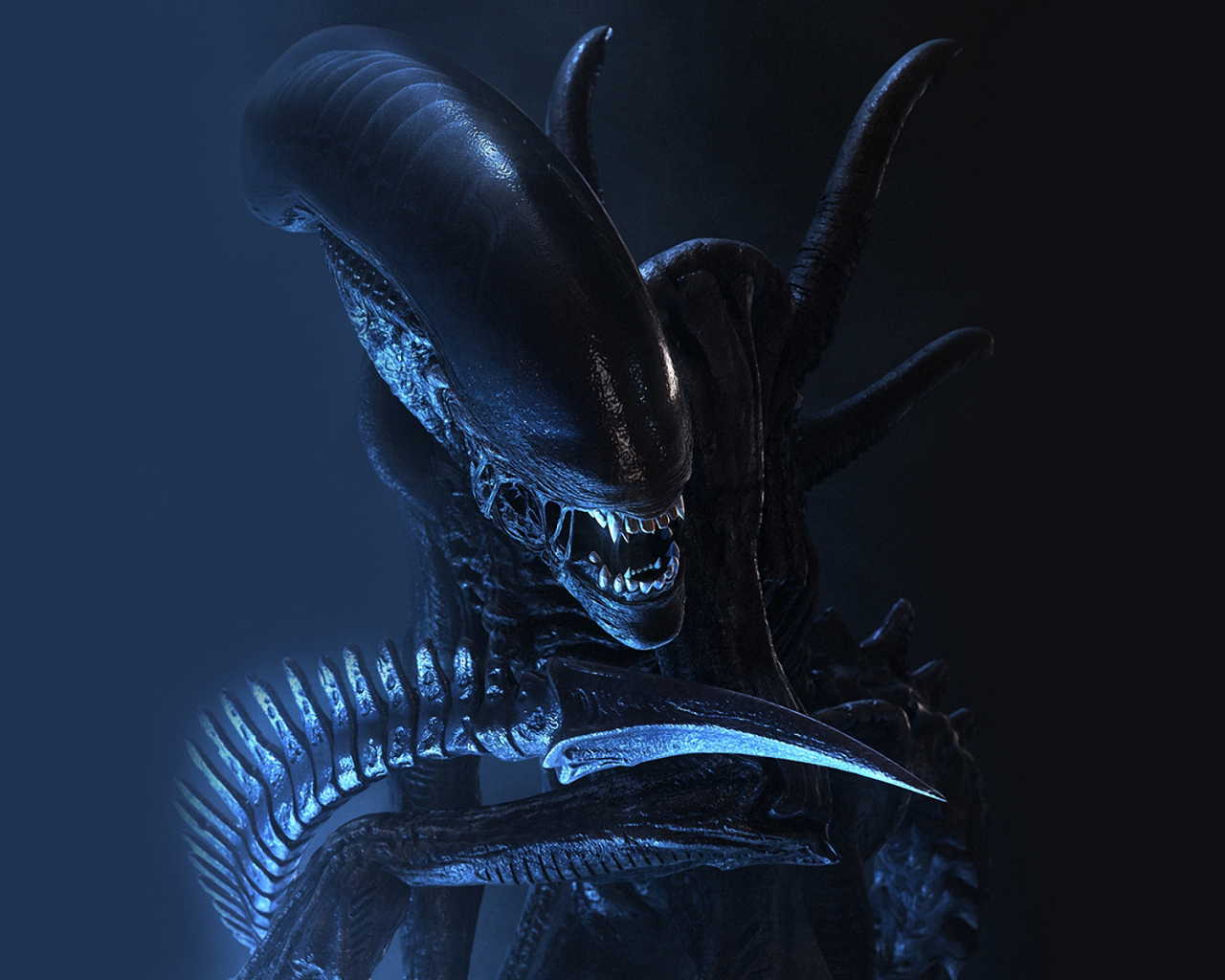 Чудовище из фильма Чужой