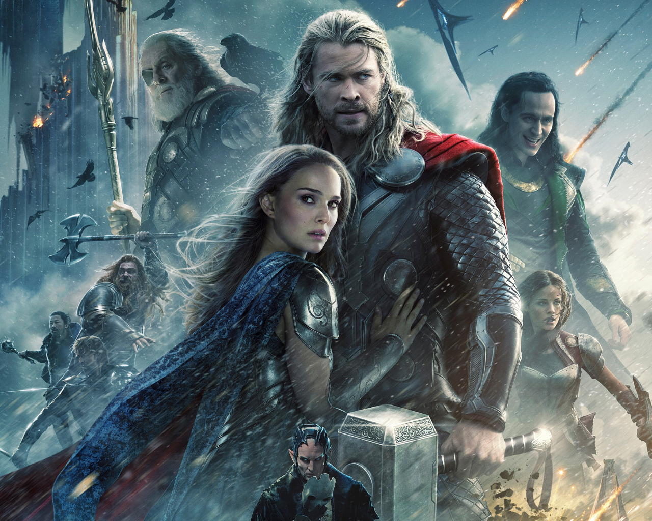 Тор темный мир: экипаж актеров