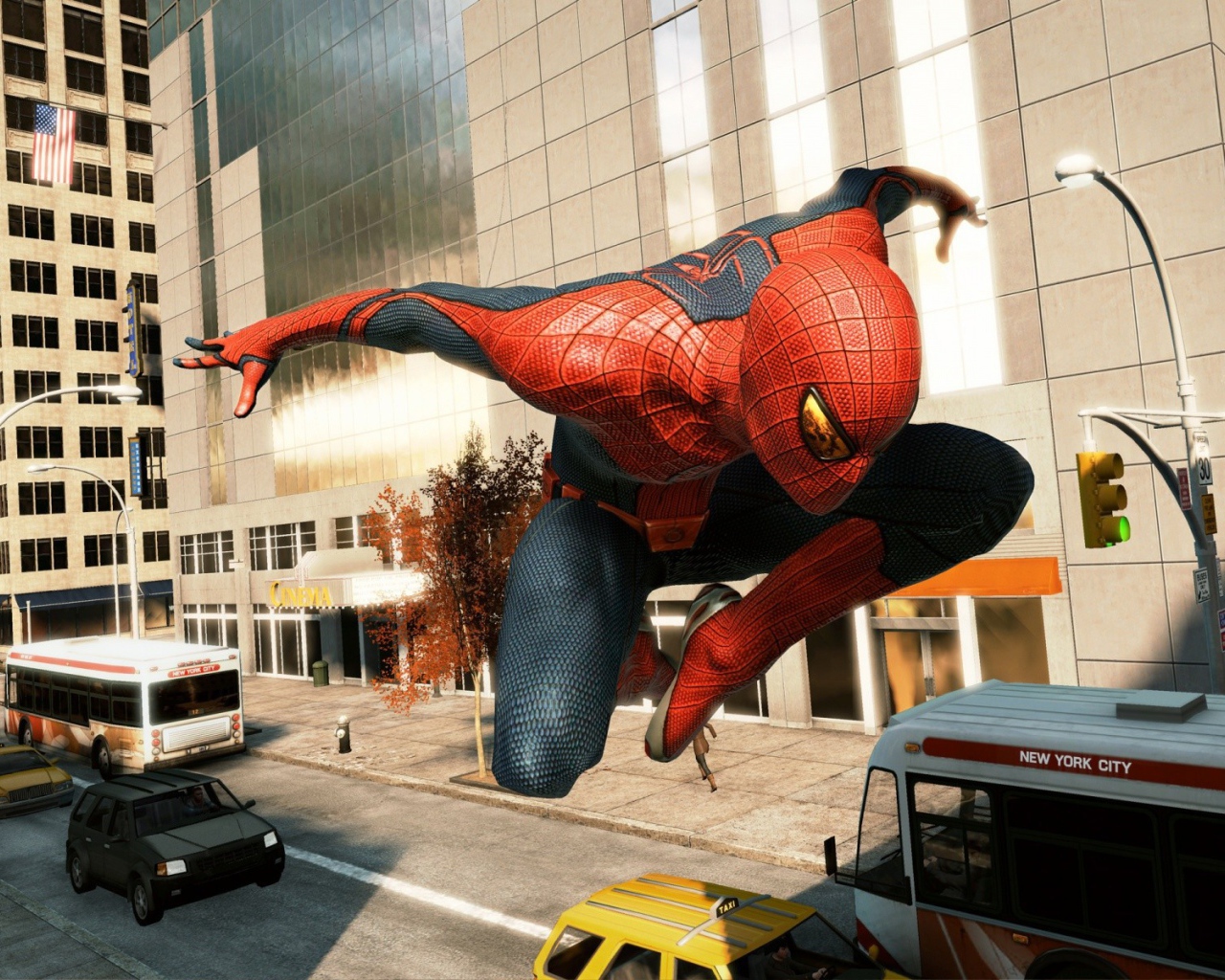 Человек паук в НьюЙорке