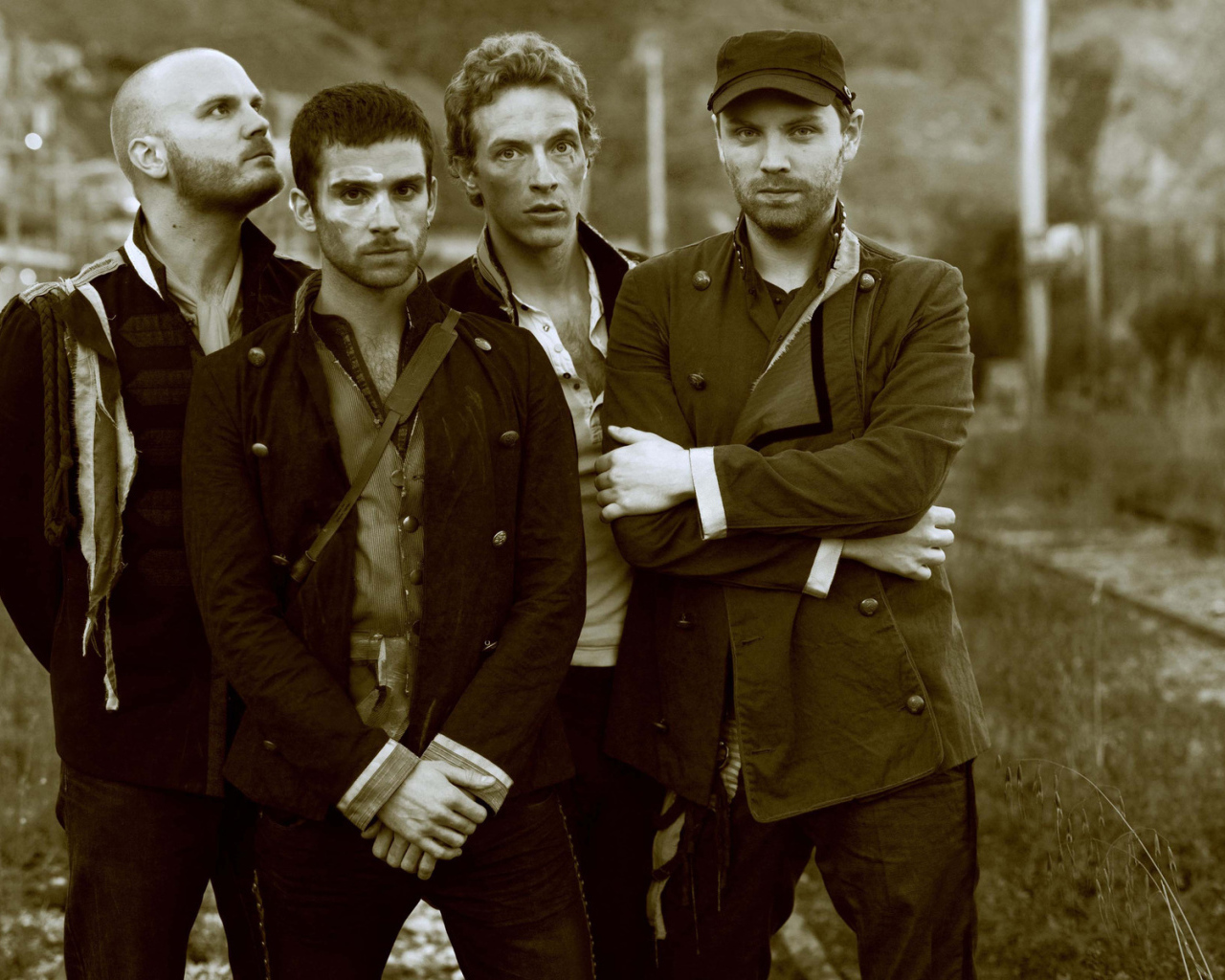 Coldplay на вокзале