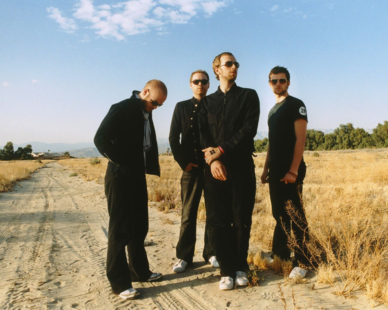 Coldplay на дороге