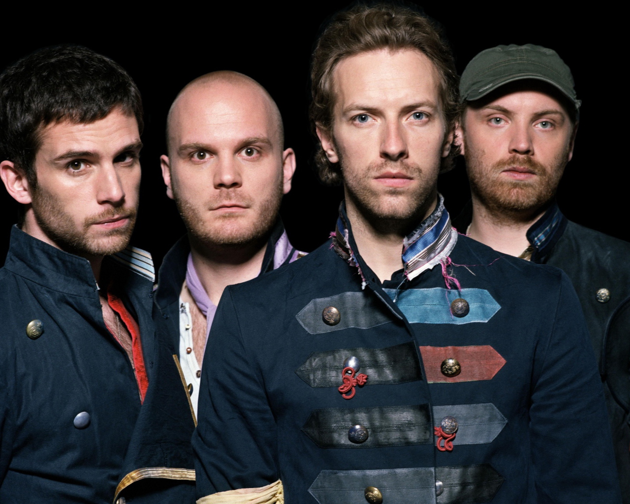 Coldplay группа крупным планом