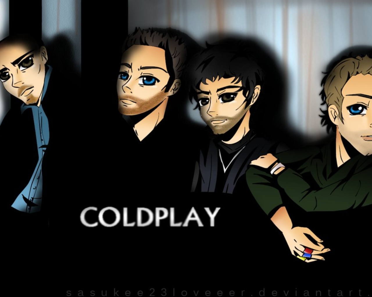 Coldplay рисунок