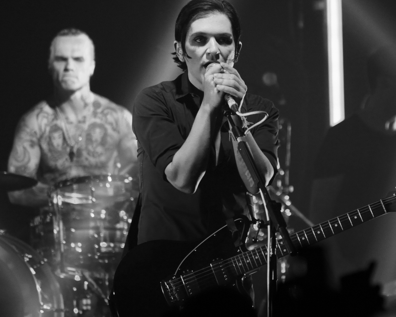 Солист Placebo Брайан Молко