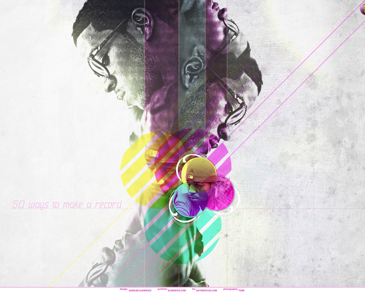 Kid Cudi Креативные обои для рабочего стола