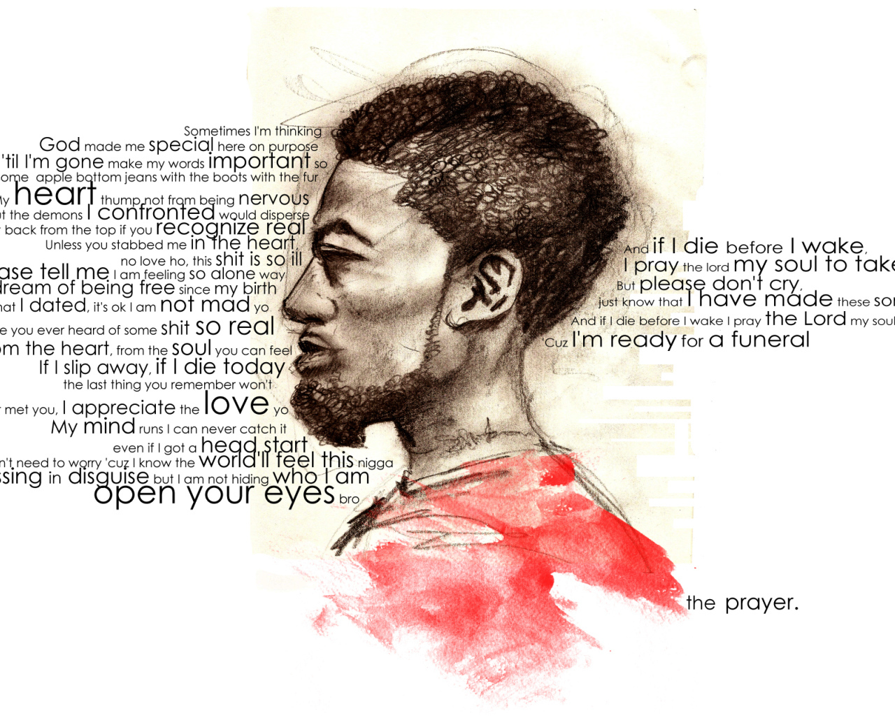 Kid Cudi рисунок