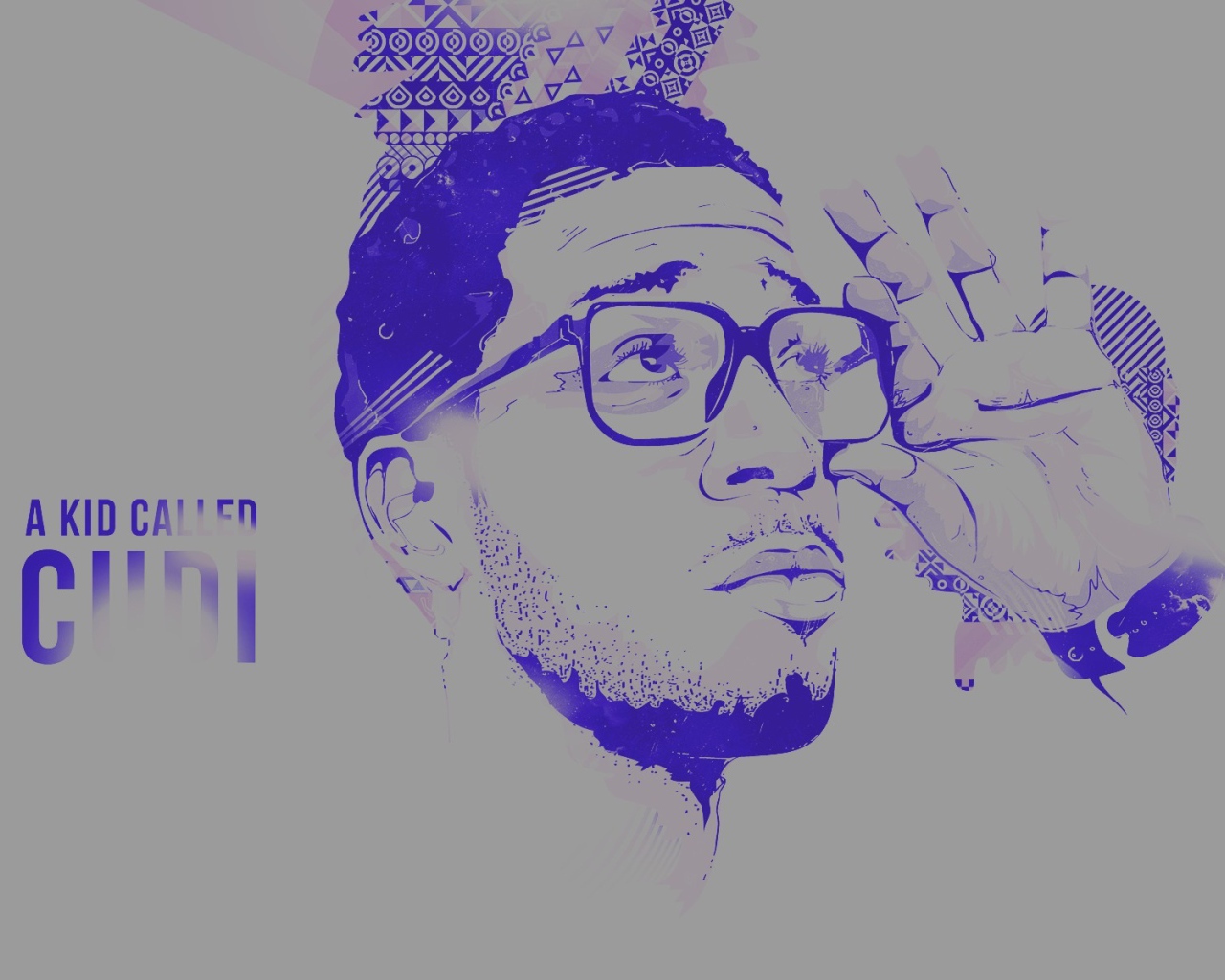 Kid Cudi в фиолетовом