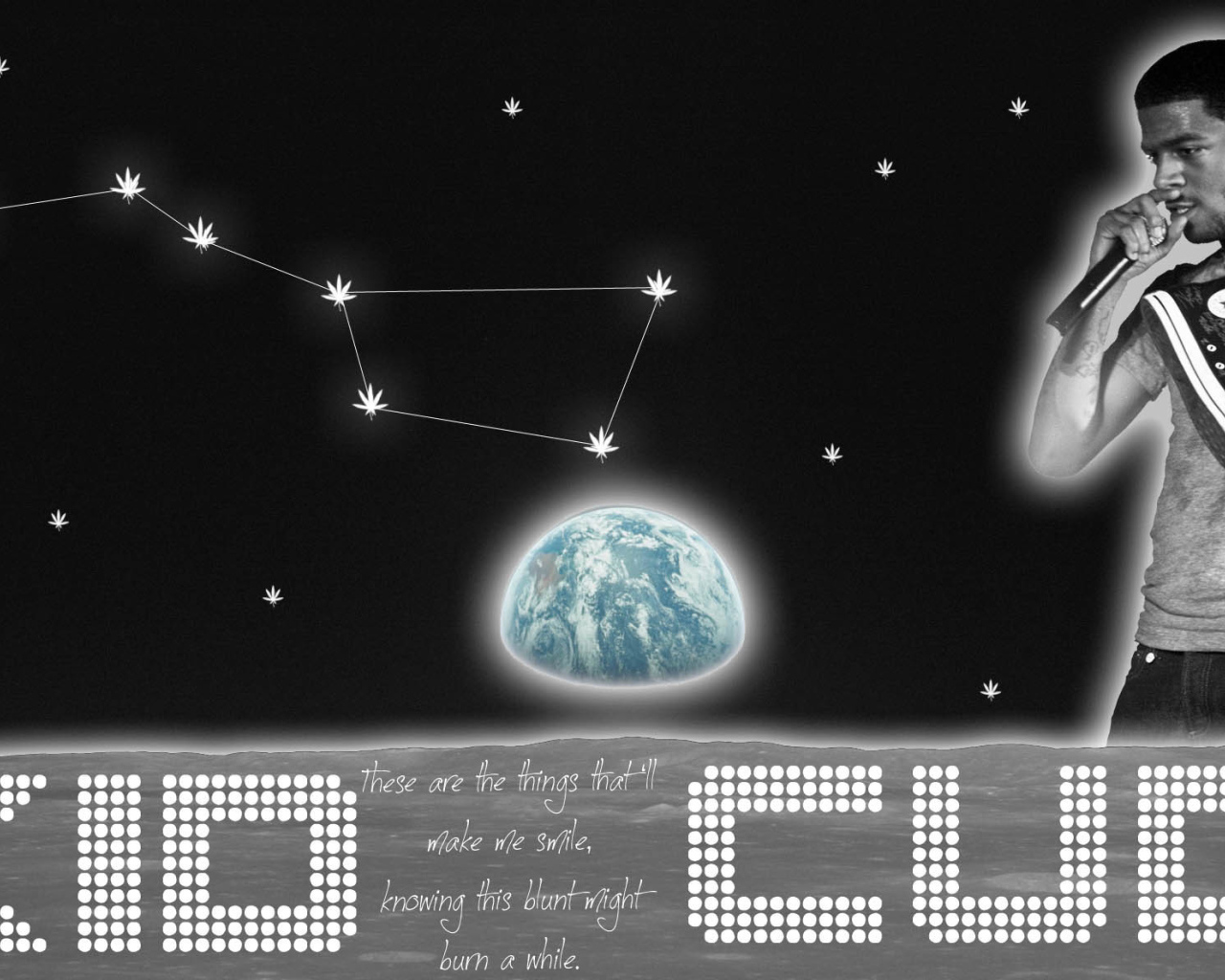 Kid Cudi поет на орбите
