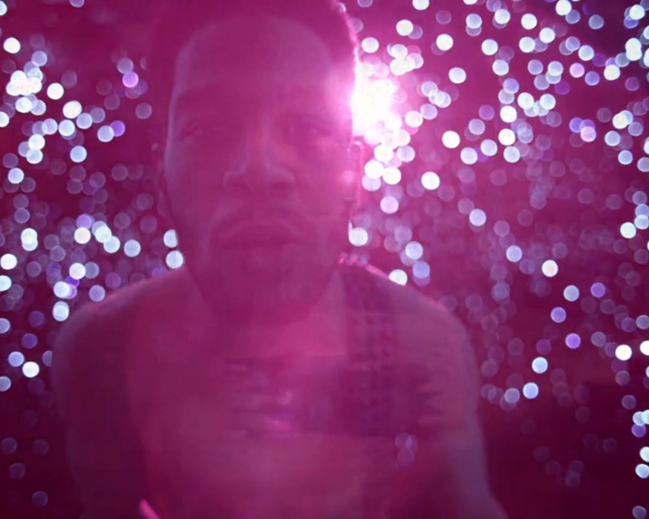 Kid Cudi фиолетовый свет