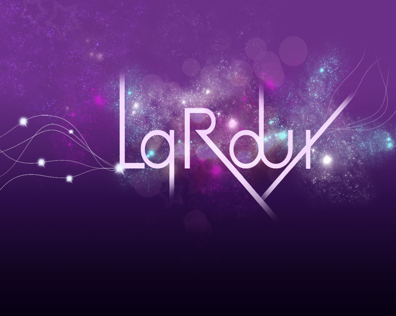 La Roux фиолетовая картина