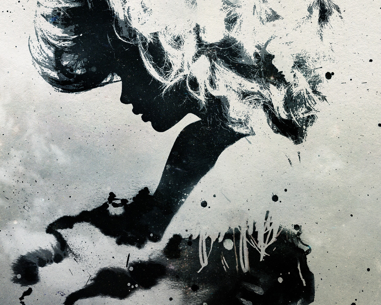 La Roux удивительный рисунок