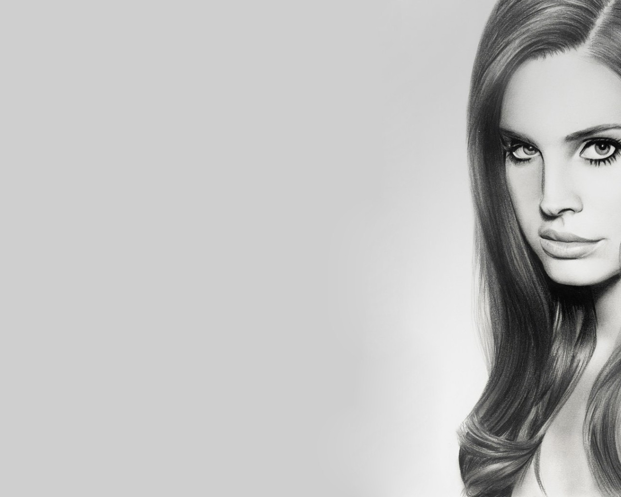 Lana Del Rey интригующий взгляд