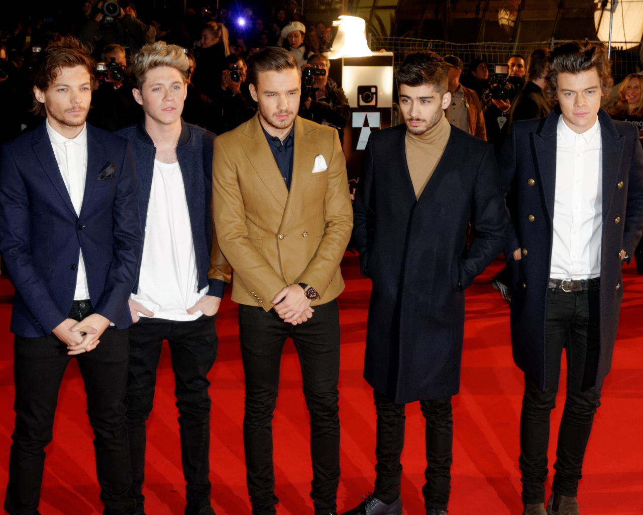 One Direction на красной дорожке