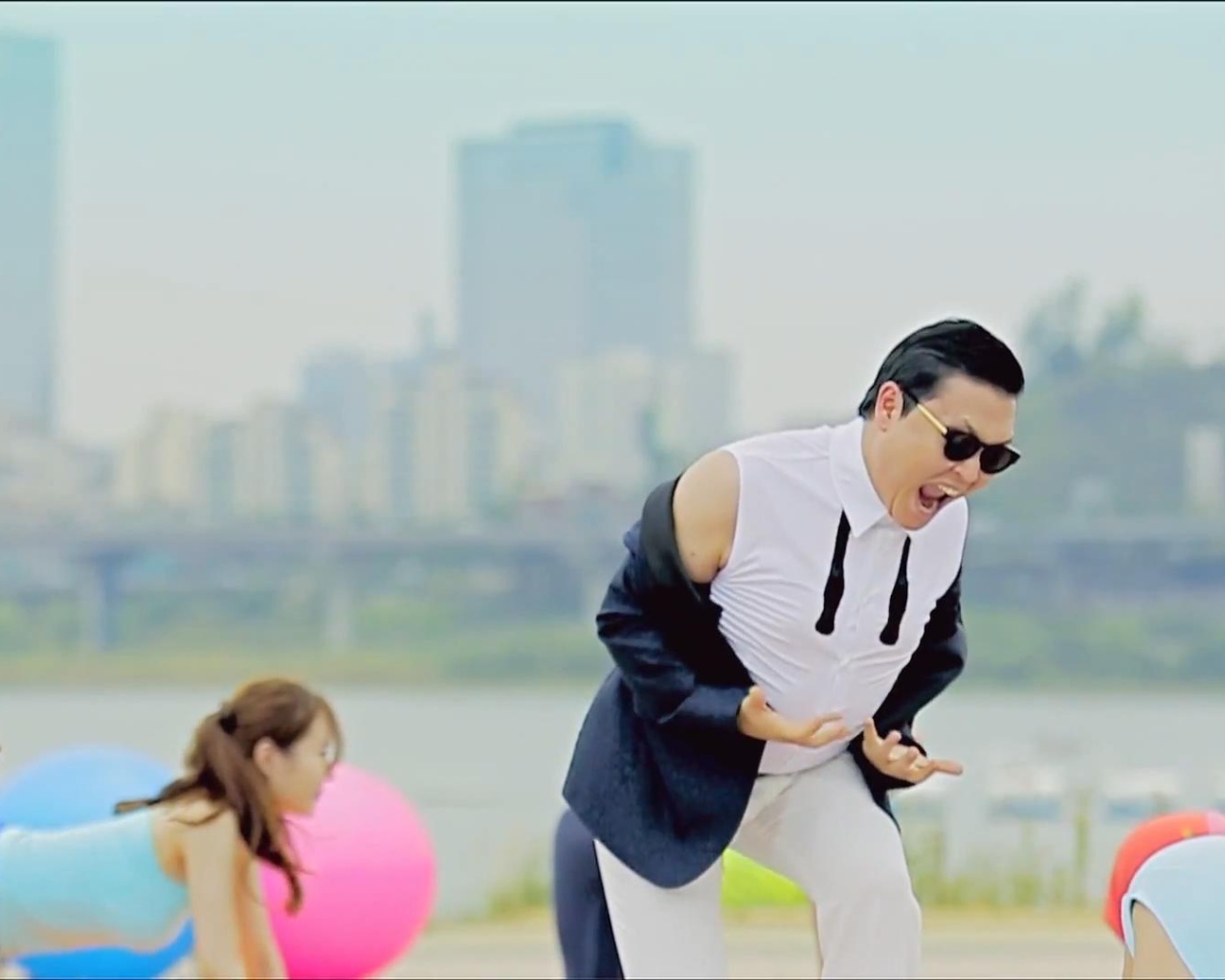 PSY Корейский танец