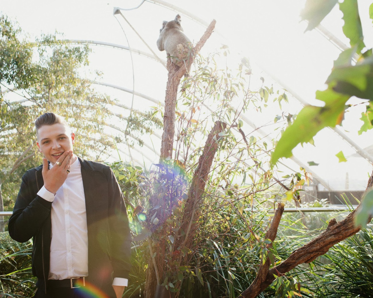 Фотосессия певца John Newman