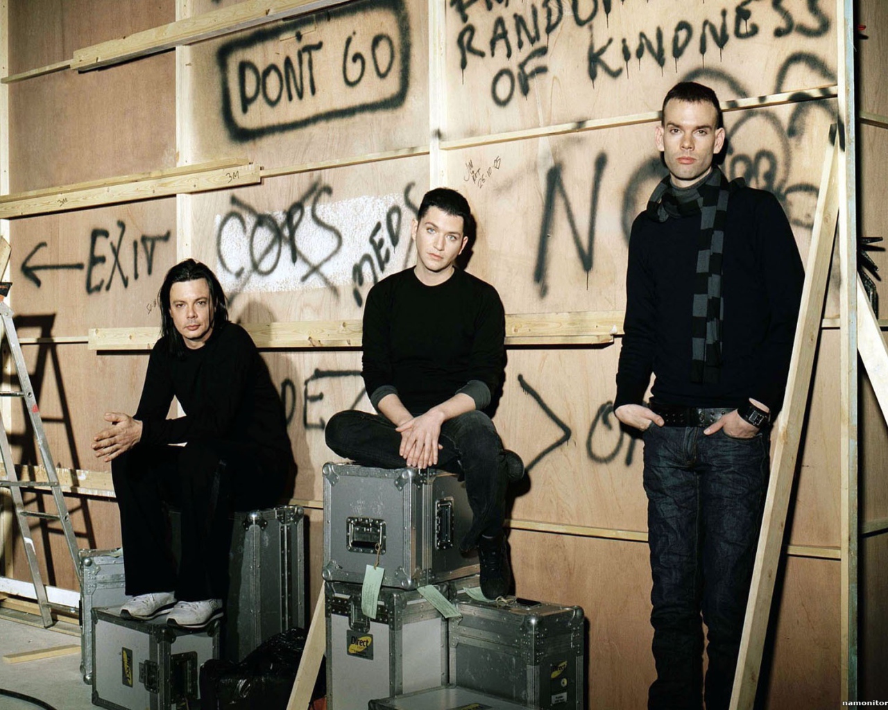 Placebo за сценой