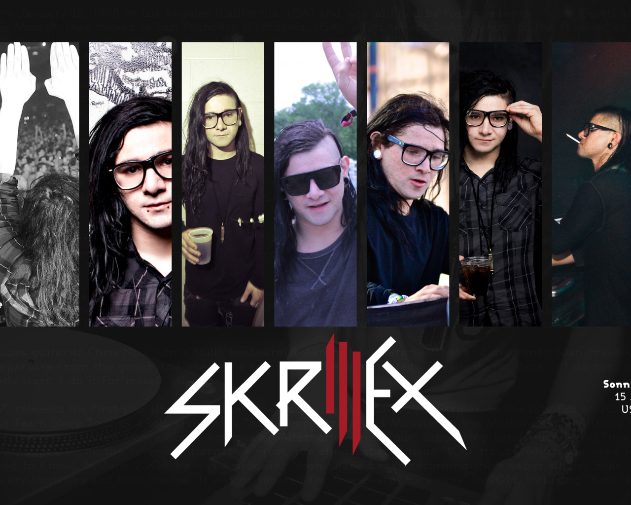 Skrillex моменты жизни