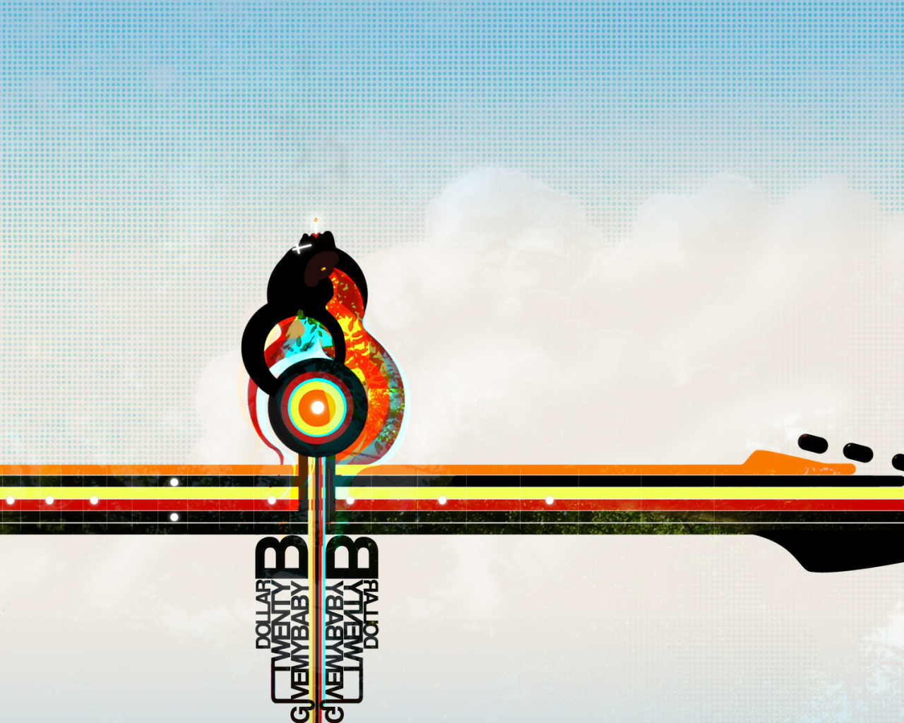 Часть гитары