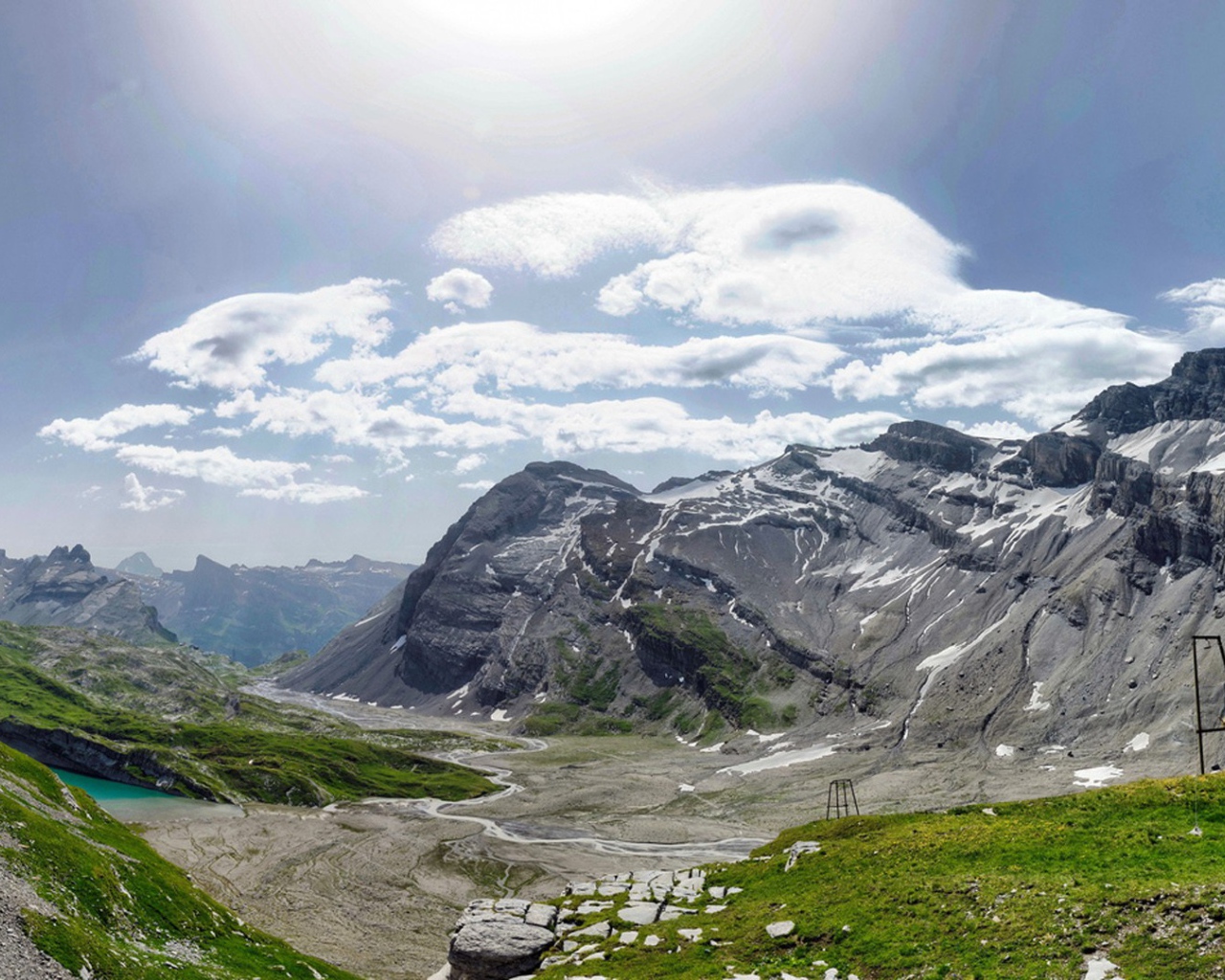 Облака причудливой формы