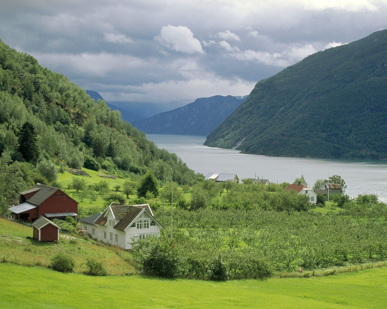 Пейзаж Норвегии
