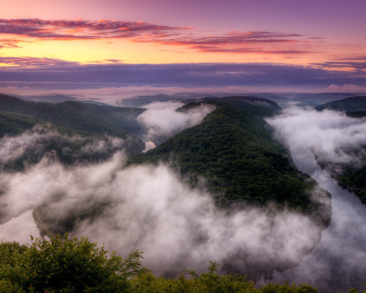 Вид на землю с высоты