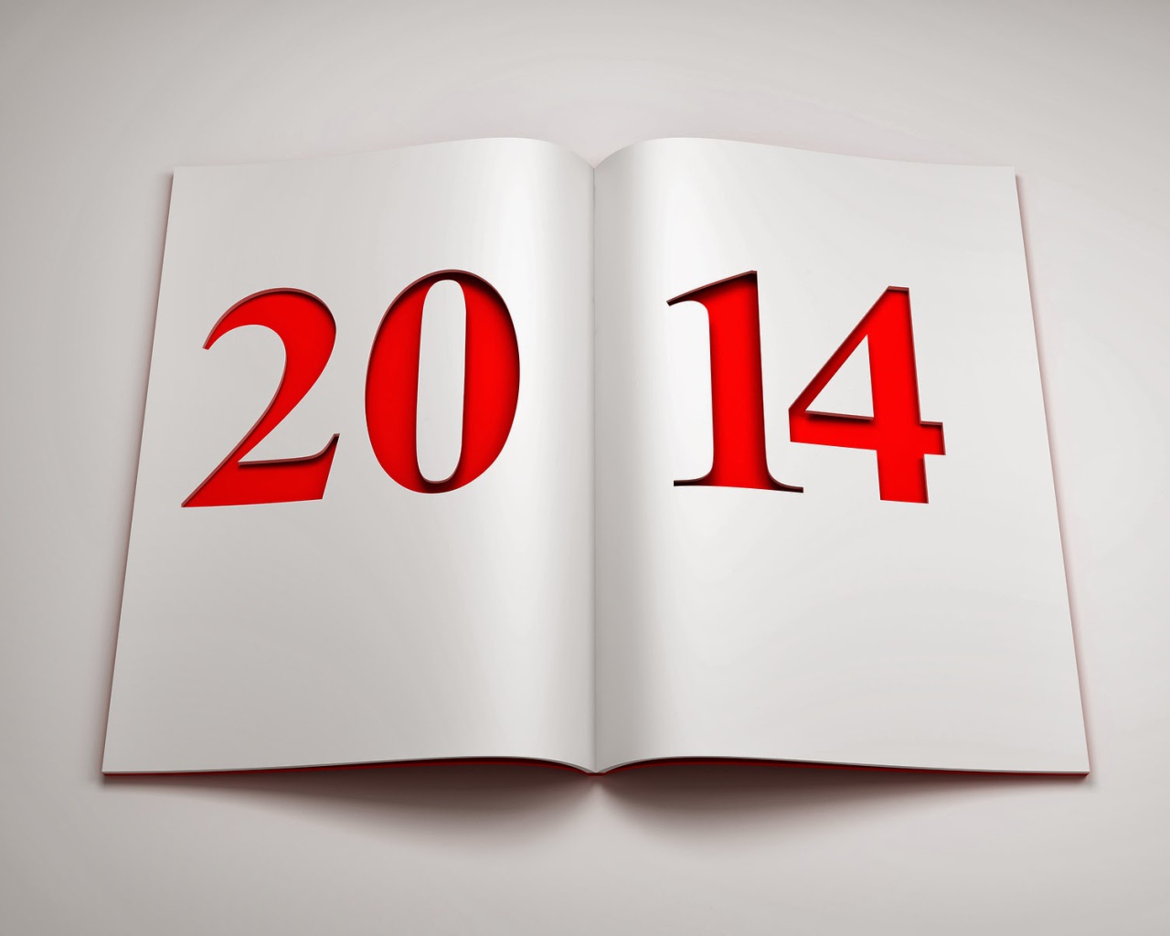 2014, красным по белому