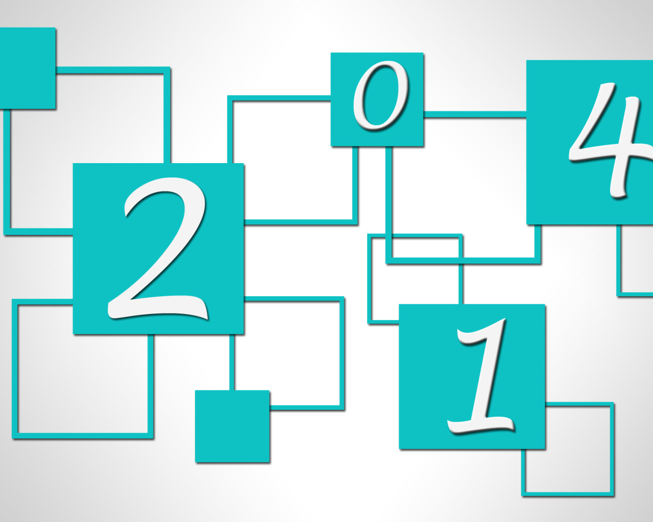 2014, белый фон