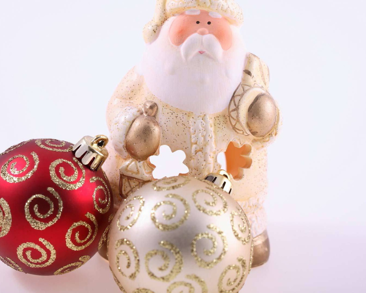 Елочная игрушка дед мороз